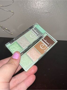 ELF Limited Edition Mint Mini Melt Eyeshadow Palette bundle 🍵